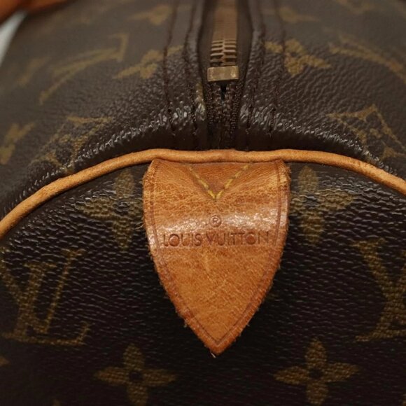 LOUIS VUITTON Monogram Speedy 40 Hand Bag LV Auth - Picture 11 of 16